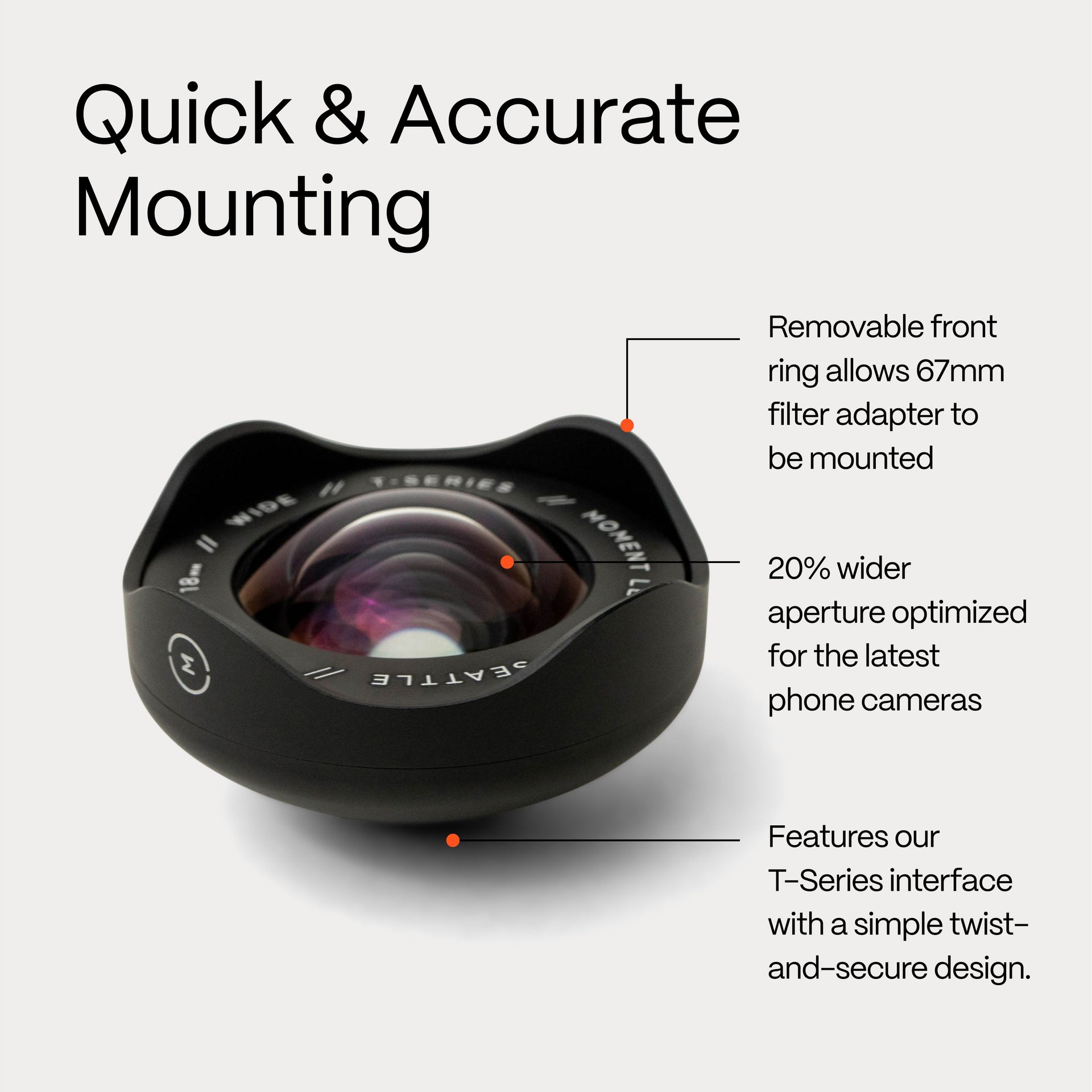 Moment 18mm Wide Mobile Lens | T-Series - Storming Gravity