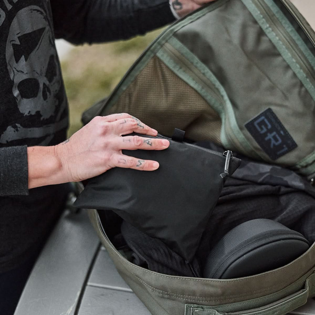 Packable Bullet Ruck - Ripstop Robic® - Storming Gravity