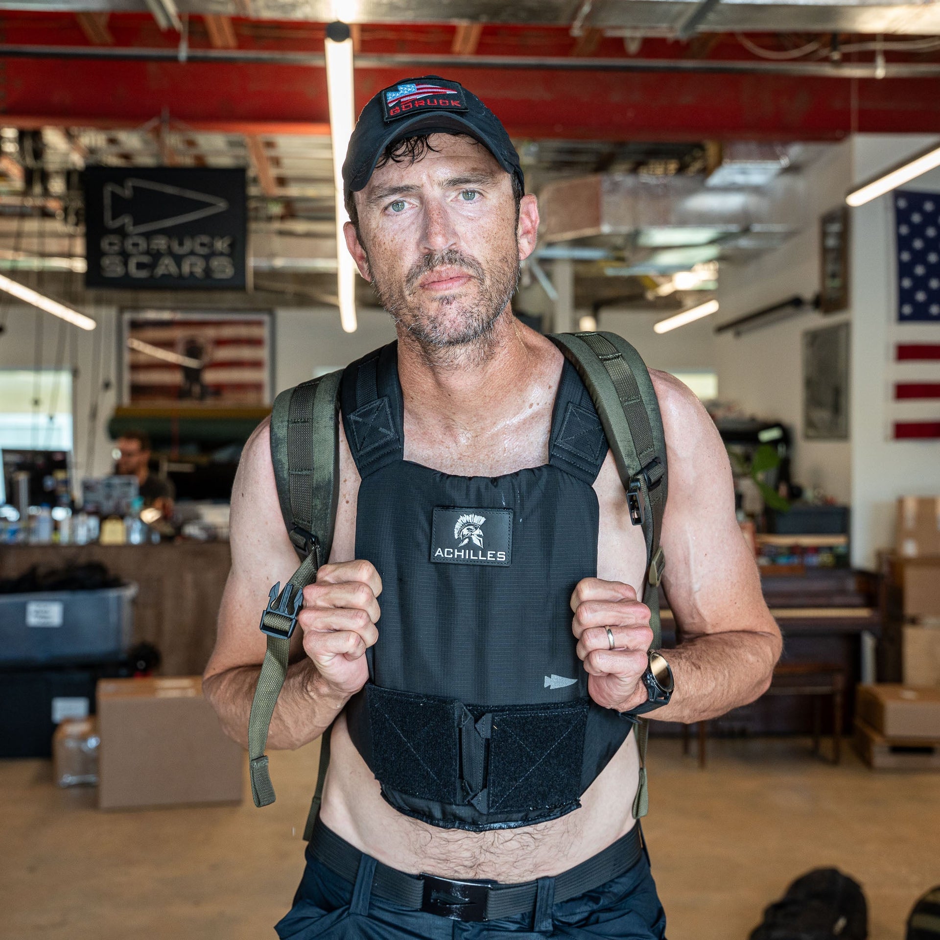 Achilles | Men's Weighted Vest [Pre-order, ETA: End of Aug] - Storming Gravity