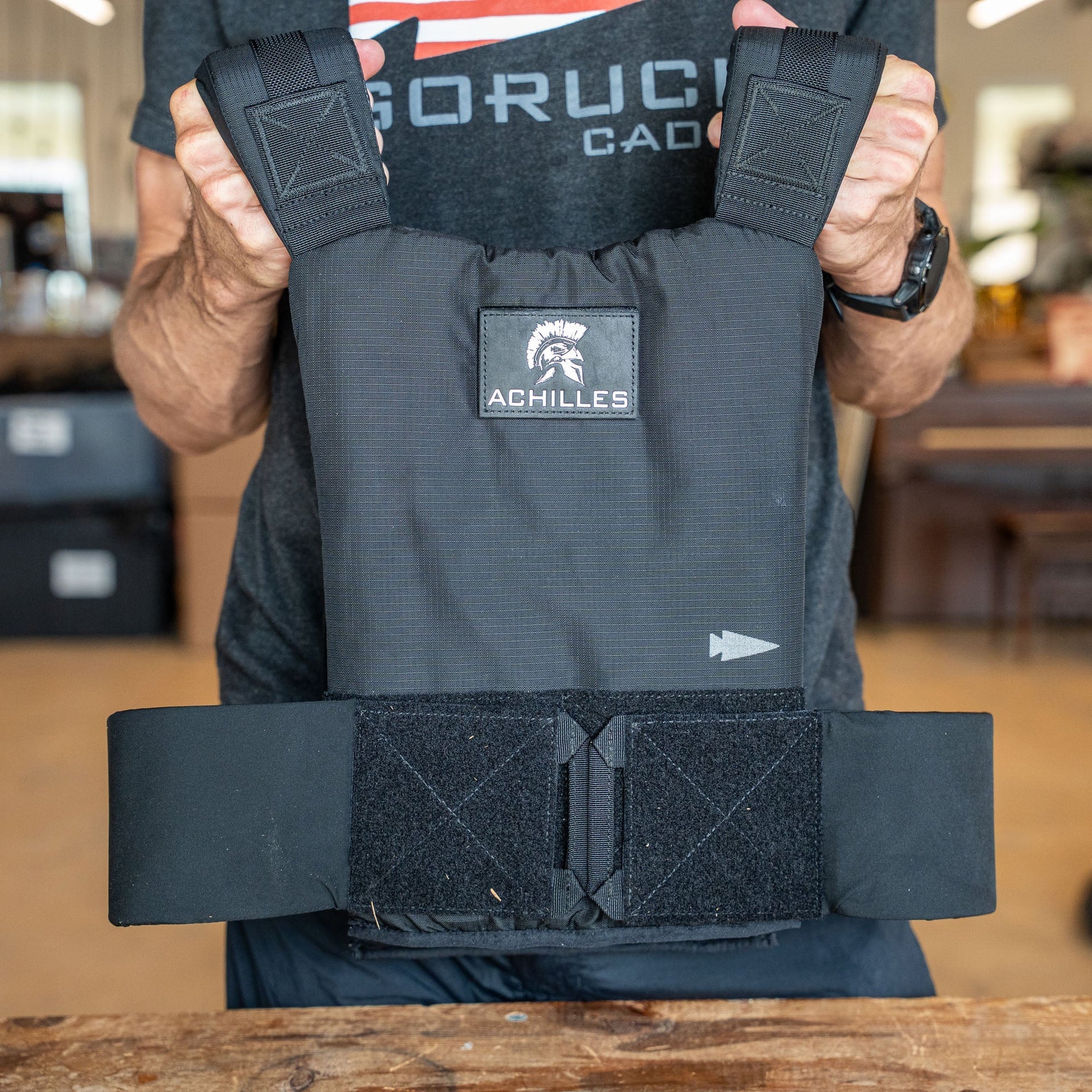 Achilles | Men's Weighted Vest [Pre-order, ETA: End of Aug] - Storming Gravity