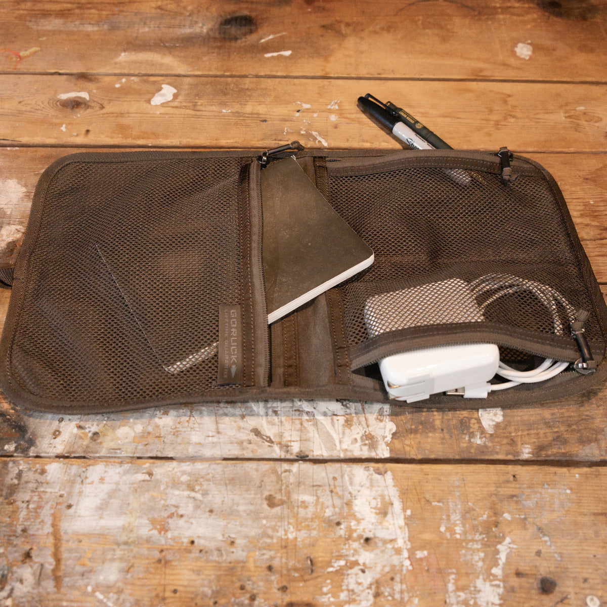 Wire Dopp - Waxed Canvas - Storming Gravity