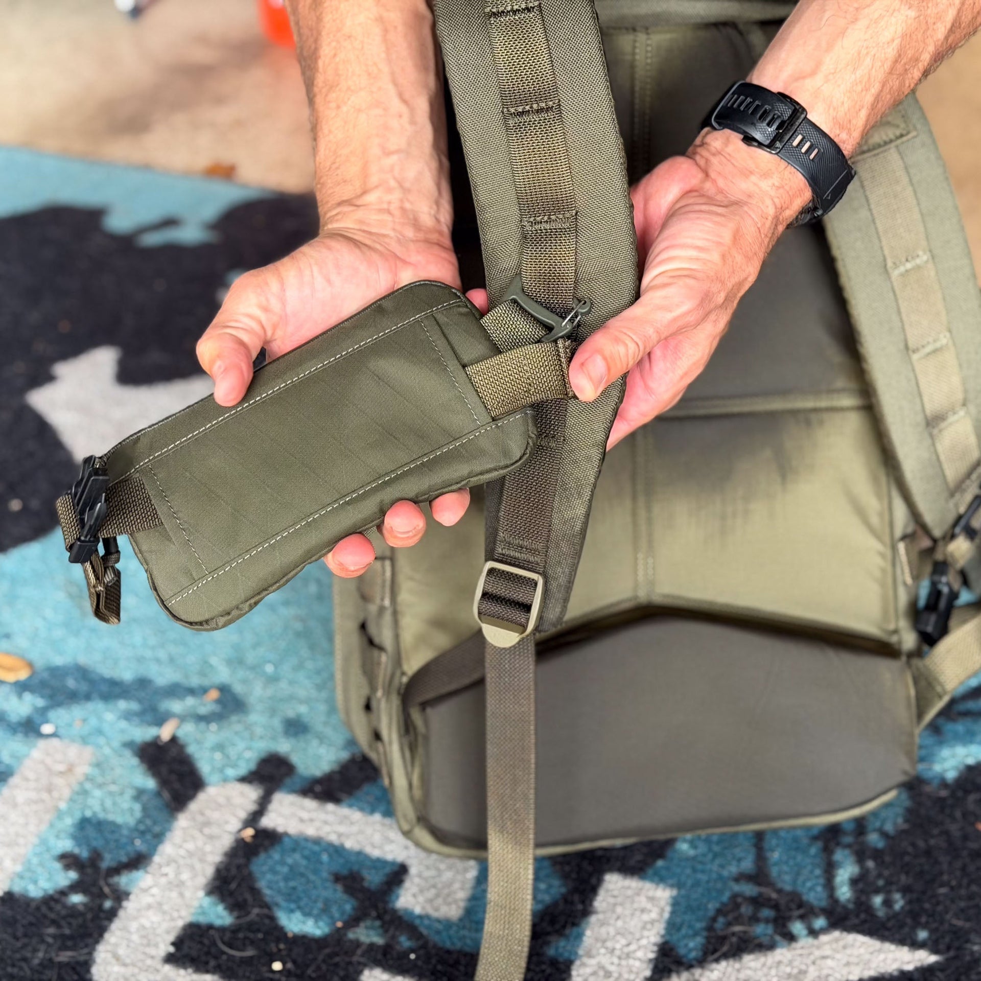 Sternum / Belt Pouch - Waterproof X-Pac - Storming Gravity