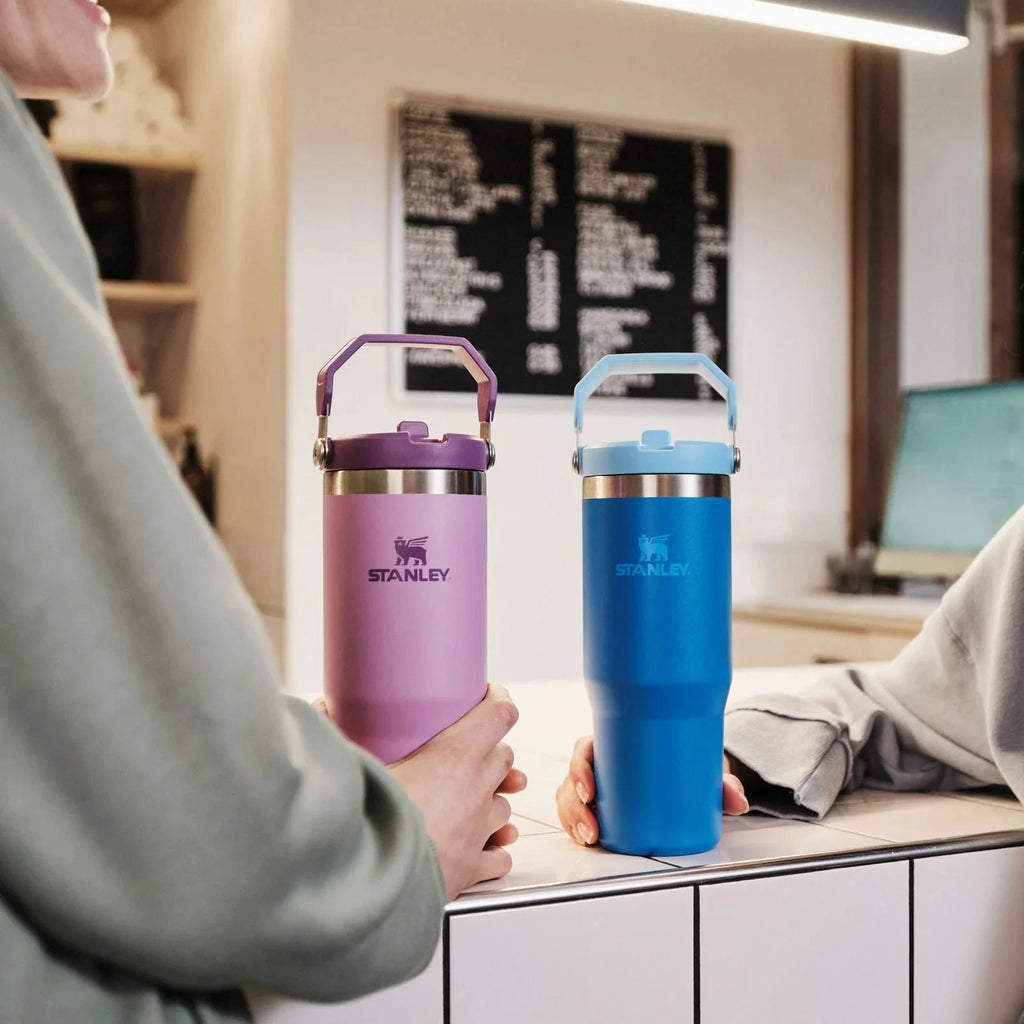 The IceFlow™ Flip Straw Tumbler - Storming Gravity