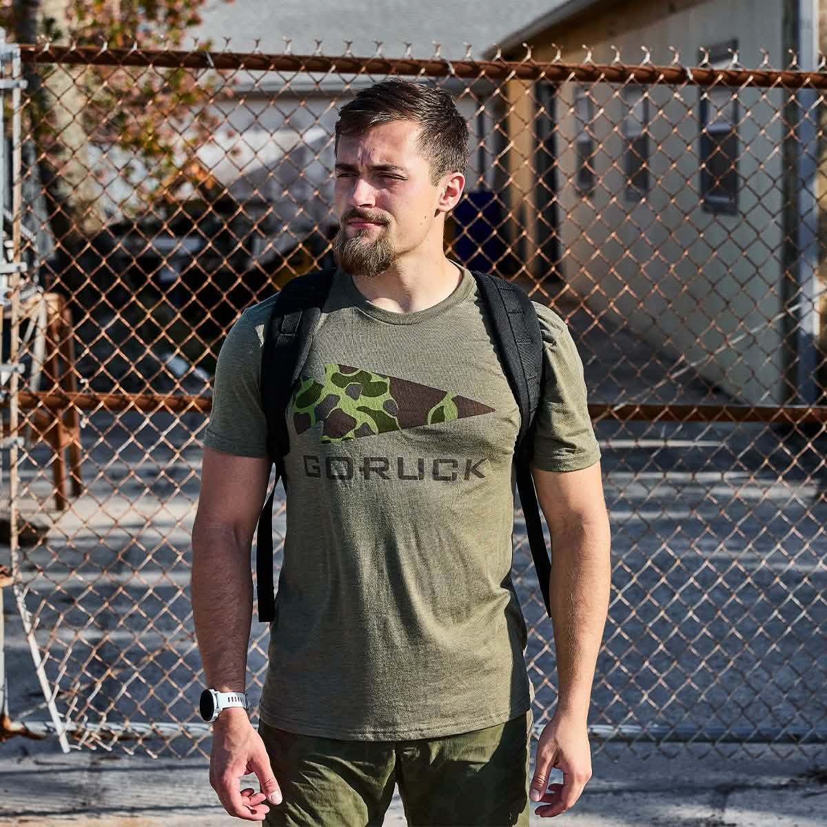Spearhead Tee - Tri-Blend - Storming Gravity