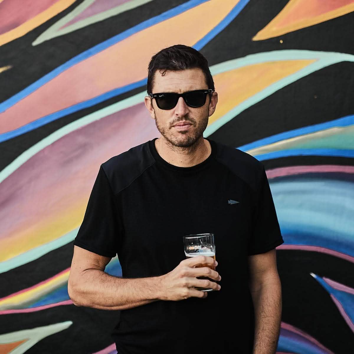 Men’s Commando Tee - Merino Wool - Storming Gravity