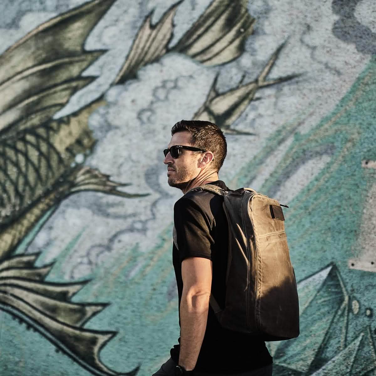 Men’s Commando Tee - Merino Wool - Storming Gravity