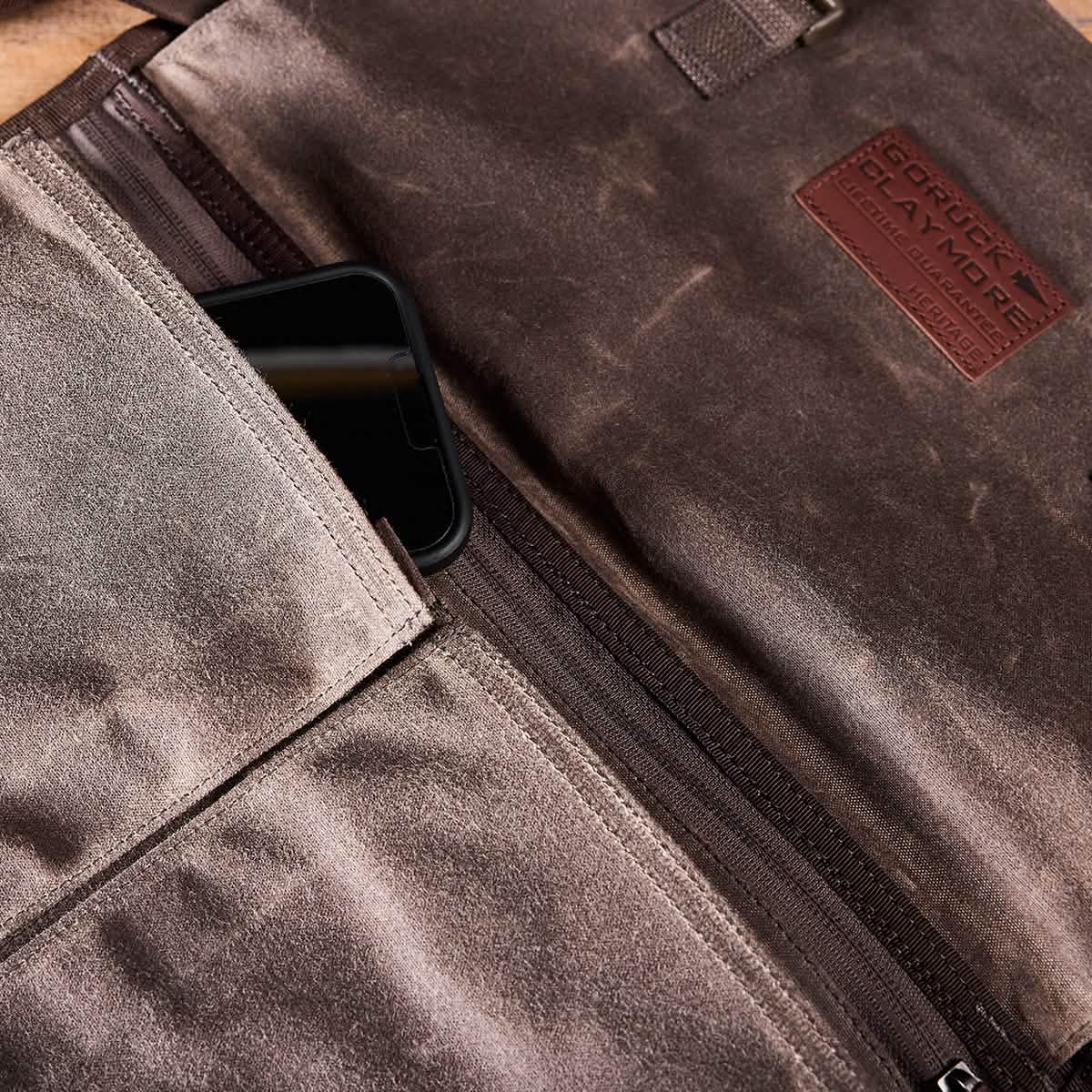 Claymore Sling - Waxed Canvas - Storming Gravity